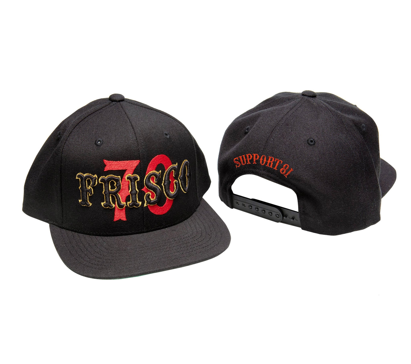 Frisco 70 Hat Black, Hells Angels Frisco 81 Support Gear