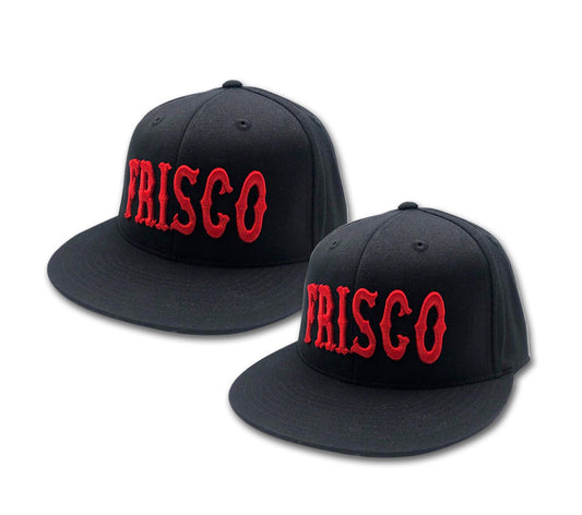 Hat - 3D Puff FRISCO - Black - Snapback - Support 81