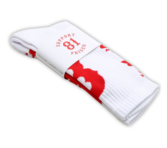 White FRISCO Socks