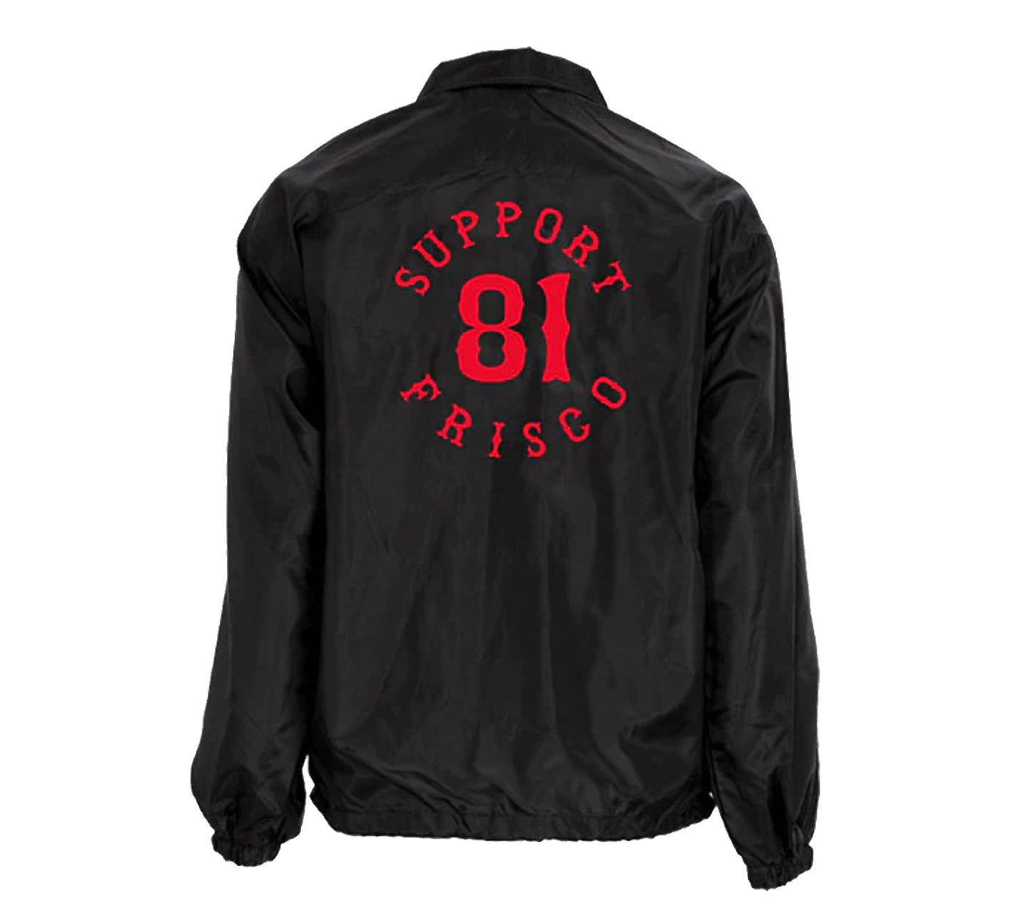 Support 81 Windbreaker - Red Print