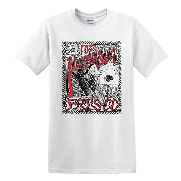 2020 Poker Run Shirt - White